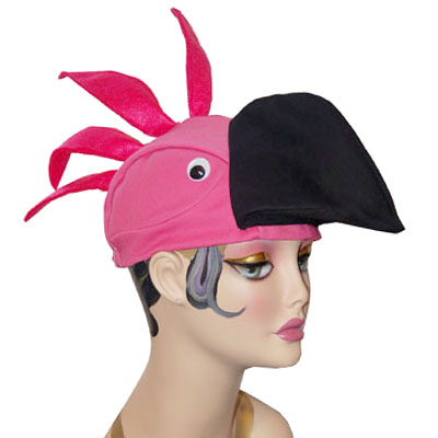 Flamingo Style Bird Cap Novelty Animal Hat