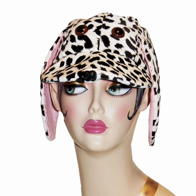 Dalmatian Style Dog Cap Novelty Animal Hat