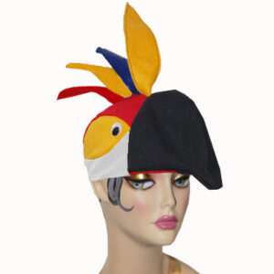 Scarlet Macaw Parrot Style Bird Cap Novelty Animal Hat