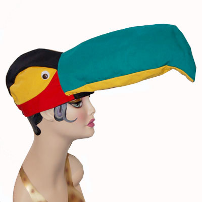 Toucan Style Bird Cap Novelty Animal Hat