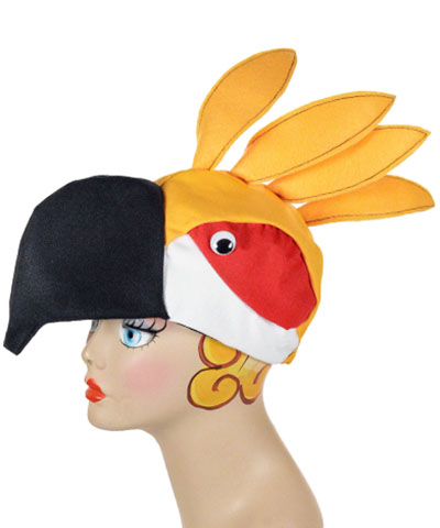 Cockatiel Style Bird Cap Novelty Animal Hat